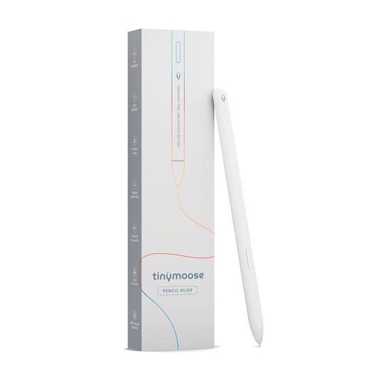 Pencil Glide | (Alpine White) Compatible with Samsung Galaxy Tab S7, S8, S9 & other EMR-supported tablets