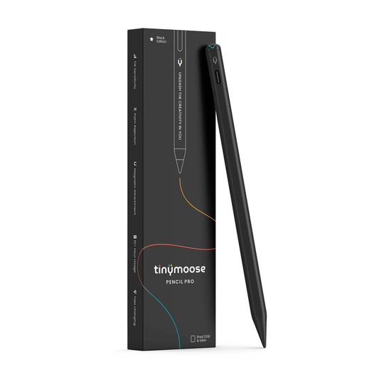Pencil Pro - iPad Pen With USB-C Charging | Black Edition
